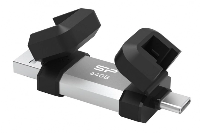 Pendrive C51 s 64 GB, USB-A a USB-C