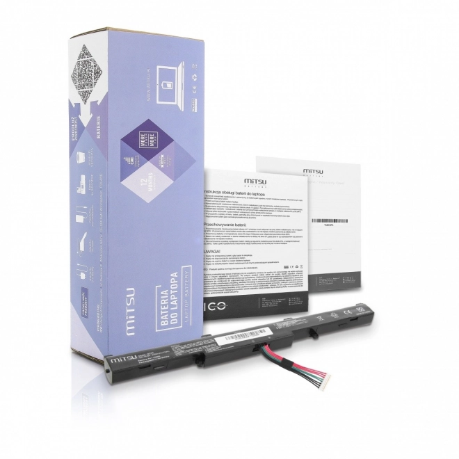 batéria pre Asus A550E, K550E 2200 mAh (33 Wh) 14.4 - 14.8 V