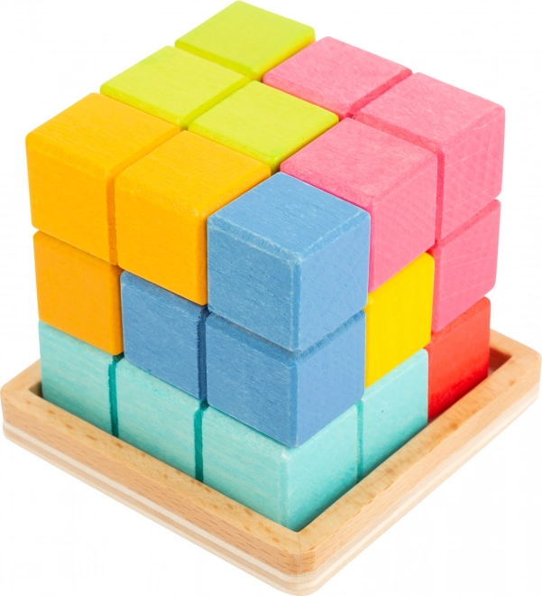 Small Foot Drevený 3D tetris