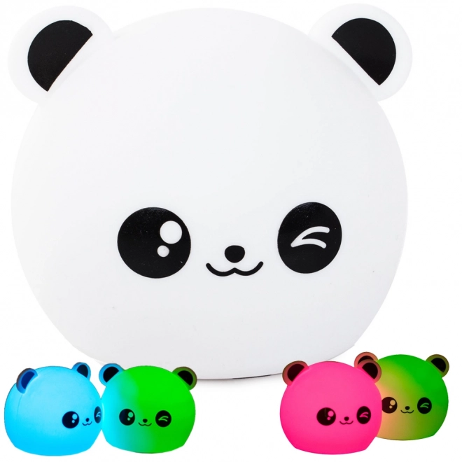 Nočná lampa pre deti LED RGB Panda dotyková