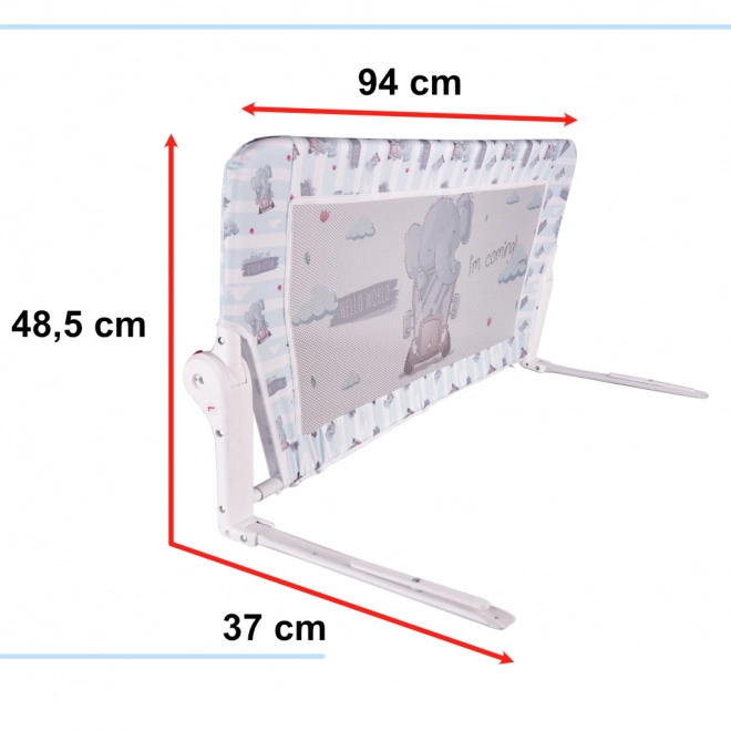 Bezpečnostná zábrana na posteľ 90 cm slon