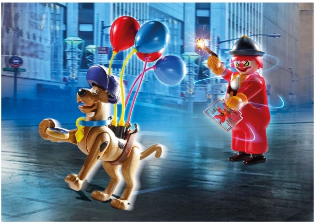 Playmobil Scooby-Doo dobrodružstvo s duchom klauna