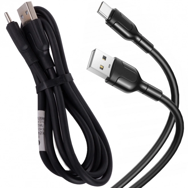 Silný dlhý USB-C kábel na nabíjanie telefónu