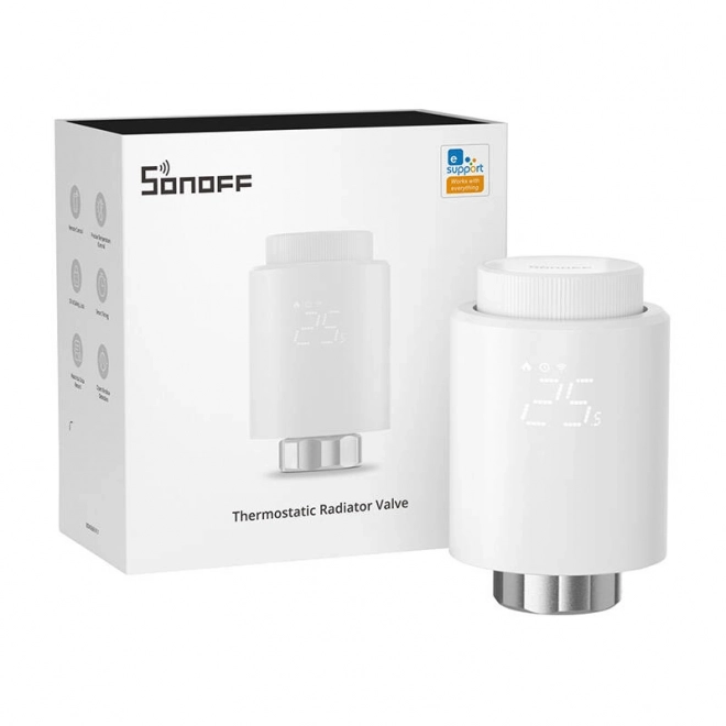 Inteligentný termostatický ventil Sonoff Zigbee 3.0
