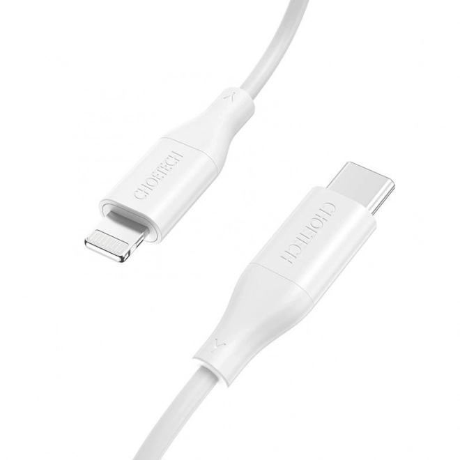 Kábel Choetech USB-C na Lightning 1,2m biela