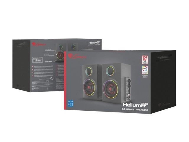 Bluetooth reproduktory Helium so ARGB podsvietením