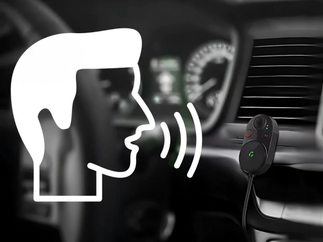 Bluetooth adaptér do auta s podporou hands-free a bass boost