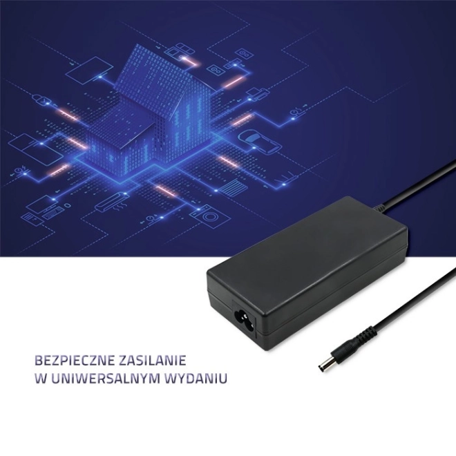 Desktopový adaptér 60W | 12V | 5A | 5.5*2.1 s napájacím káblom