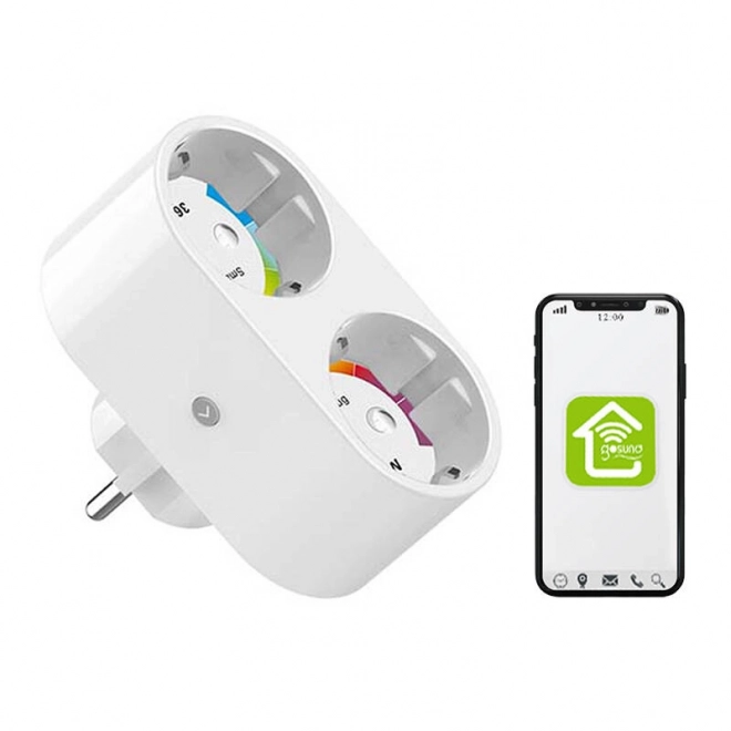 Dual smart plug WiFi Gosund