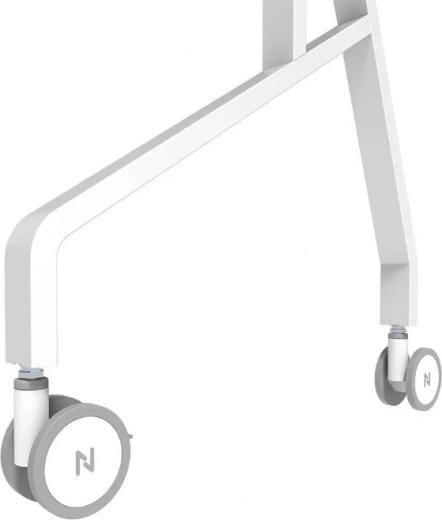 Veľké aretovateľné kolieska a ergonomické ovládanie