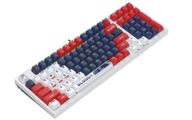Mechanická klávesnica Bloody S98 USB Sports Navy