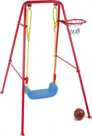 Hojdačka a basket v jednom