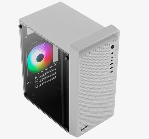 Mini tower skrinka biela RGB USB 3.0