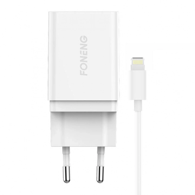 Rýchlonabíjačka Foneng USB K300 + kábel USB Lightning