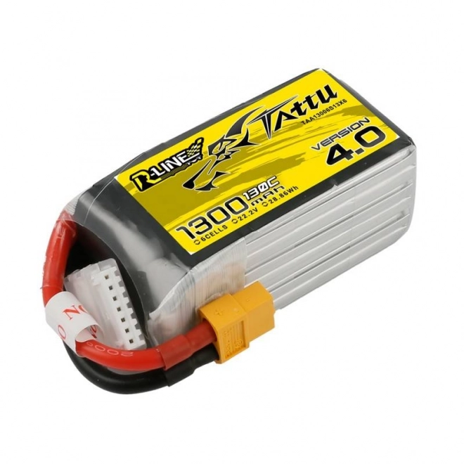 Lipo Batéria 1300mAh 22.2V 130C Tattu R-Line Gens Ace