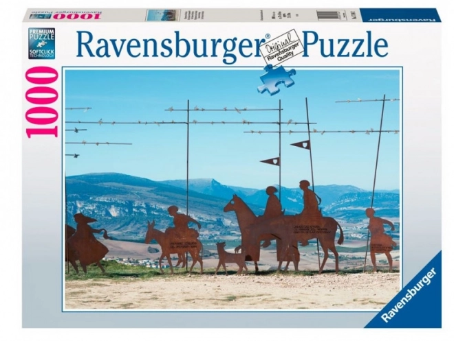 Ravensburger - Puzzle 2D 1000 Dielikov: Cammino di Santiago