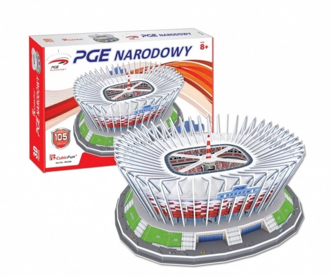 Puzzle 3D PGE Národný Štadión 105 Dielikov