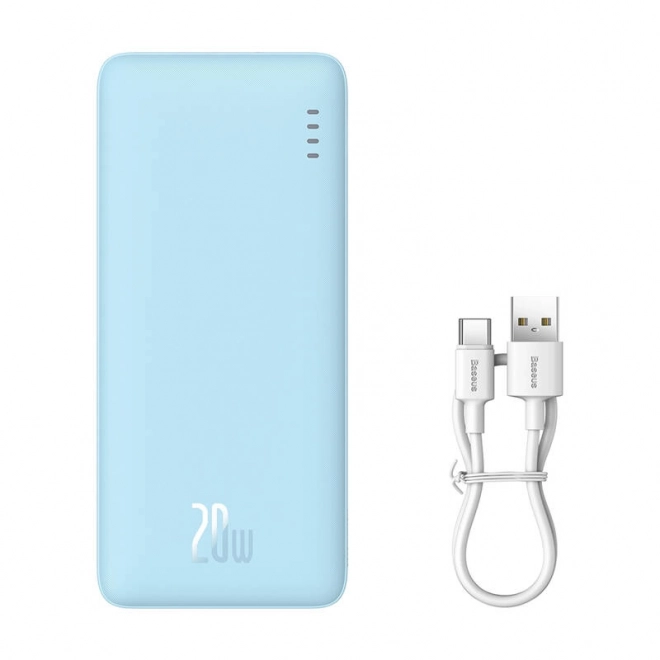 Baseus Airpow powerbank 10000mAh 20W modrá
