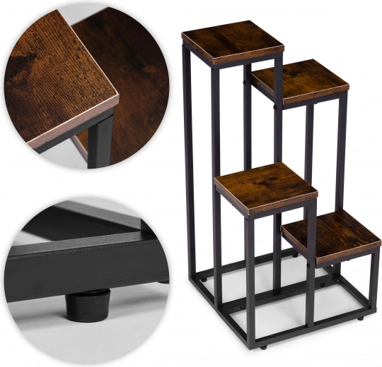 Odolná oceľ a povrch s dekorom dreva