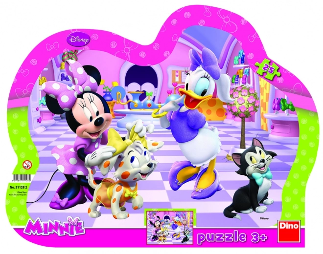 Puzzle Minnie a maznáčikovia