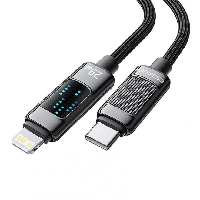USB kábel Essager USB-C na Lightning 29W 1m