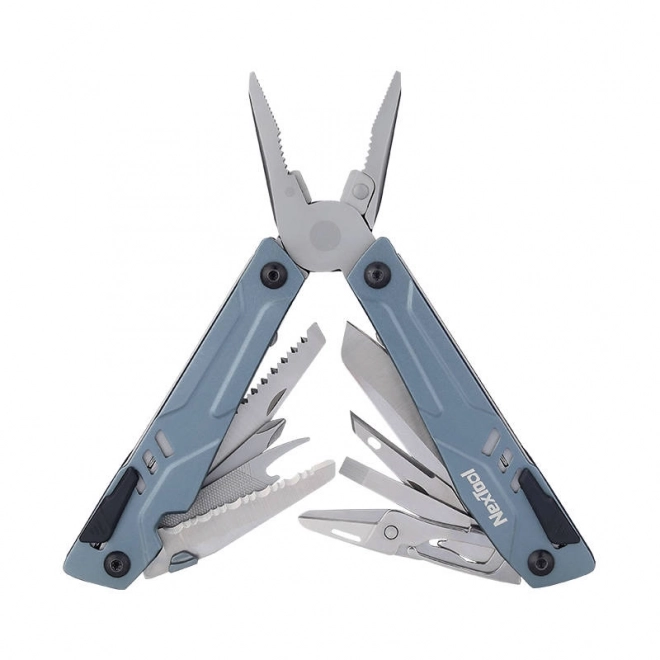 Multitool Nextool 15 v 1 + sada bitov (modrá)