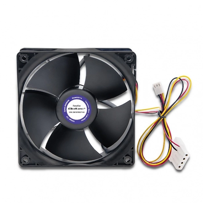 Qoltec ForceFan 120mm Ventilátor s vysokou rýchlosťou