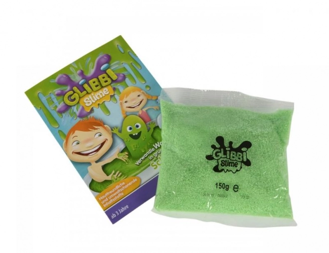 Zelený kúpeľový sliz Glibbi Slime