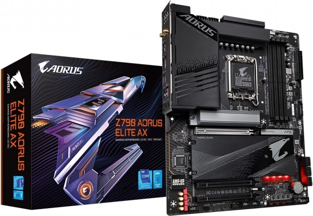Gigabyte AORUS Z790 ELITE AX ATX základná doska s dvojpásmovou Wi‑Fi 6E a DDR5