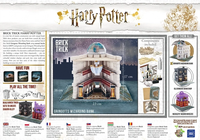 Trefl Brick Trick: Harry Potter Gringottova banka