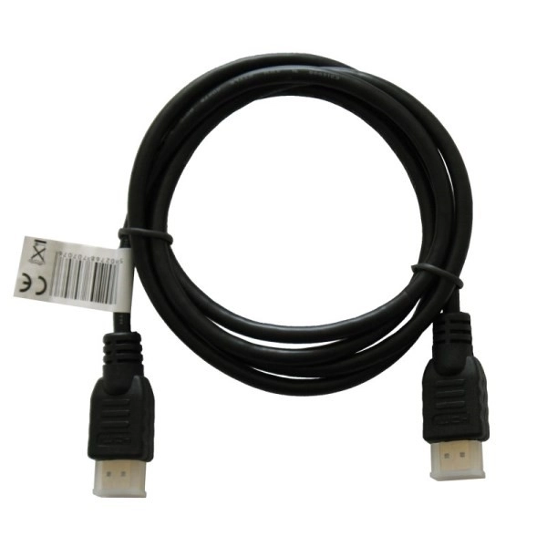 HDMI kábel v. 1.4 s pozlátenými konektormi, 3D, 4K, 1,5m, balenie 10 ks