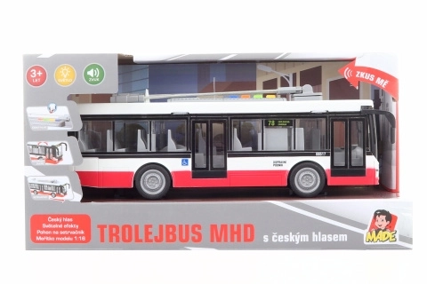 Trolejbus s českým hlasom