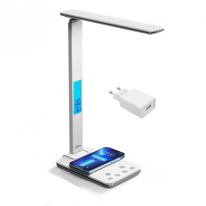 Lampa na písací stôl LED s bezdrôtovým nabíjaním