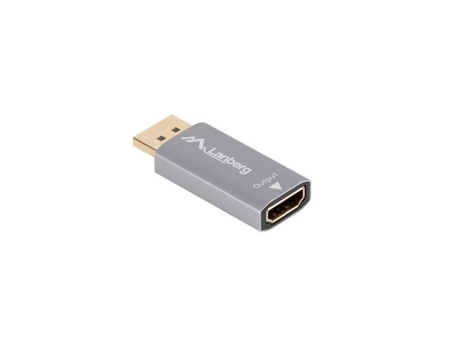 Adaptér DisplayPort na HDMI 4K strieborný