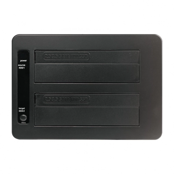 Dokovacia stanica USB 3.0 pre 2x 2.5/3.5 palcové HDD/SDD SATA disky