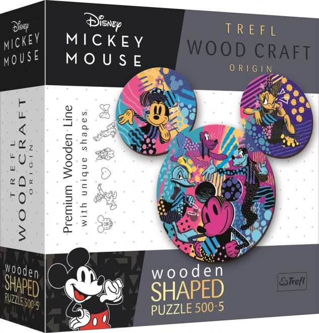 Puzzle Mickey Mouse Wood Craft 505 dielikov