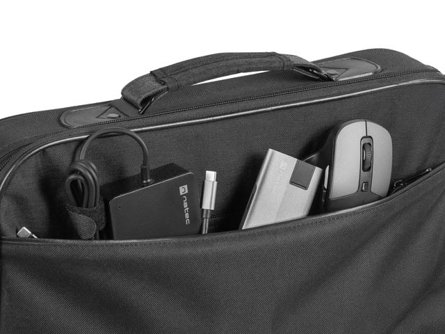 Čierna taška na notebook Natec Impala 2 15.6 palca