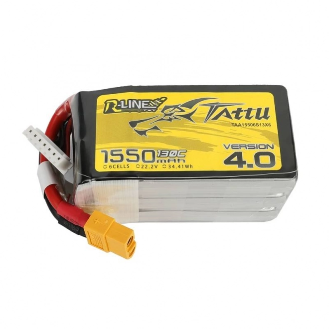 Akumulátor LiPo Tattu R-Line 1550mAh 22.2V 130C 6S1P