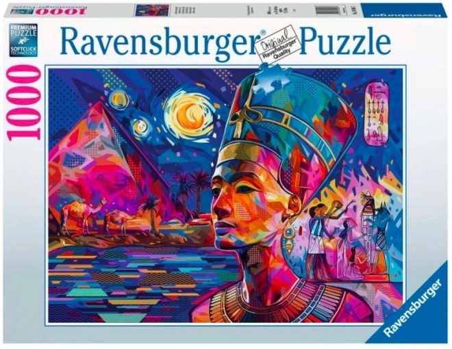 Ravensburger - Puzzle 2D 1000 dielikov: Nefertiti