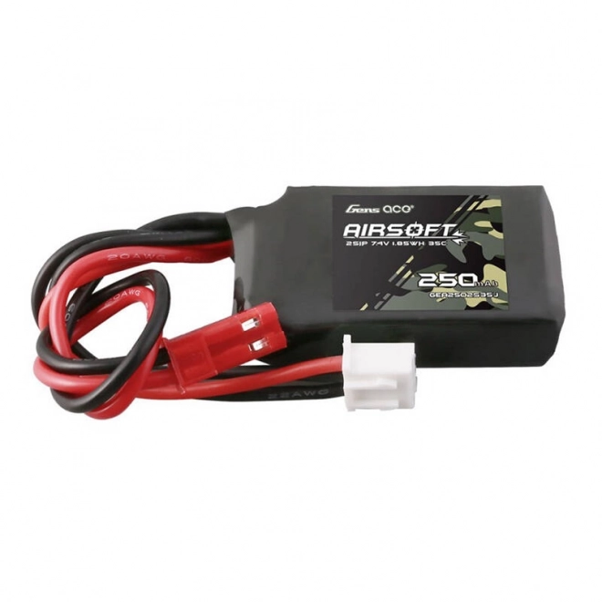 Airsoft batéria Gens Ace 250mAh 7.4V LiPo s JST-SYP konektorom