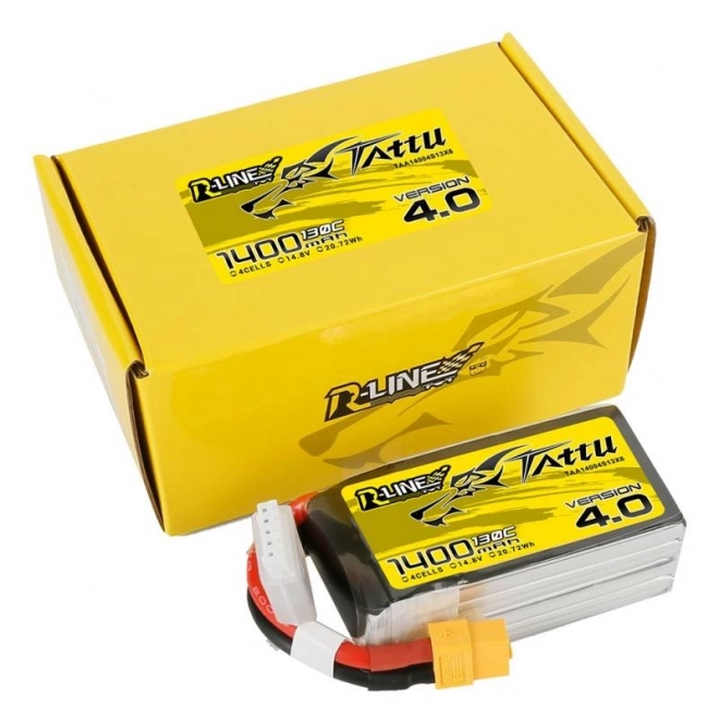 Akumulátor LiPo Tattu R-Line 1400mAh 14.8V 130C