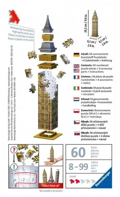 Ravensburger 3D puzzle mini Big Ben