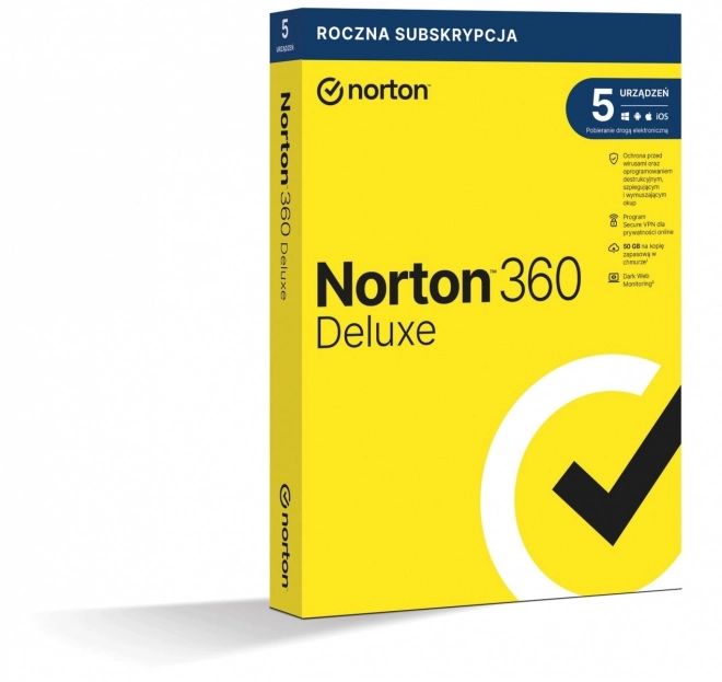 Norton 360 Deluxe s 50GB úložiskom