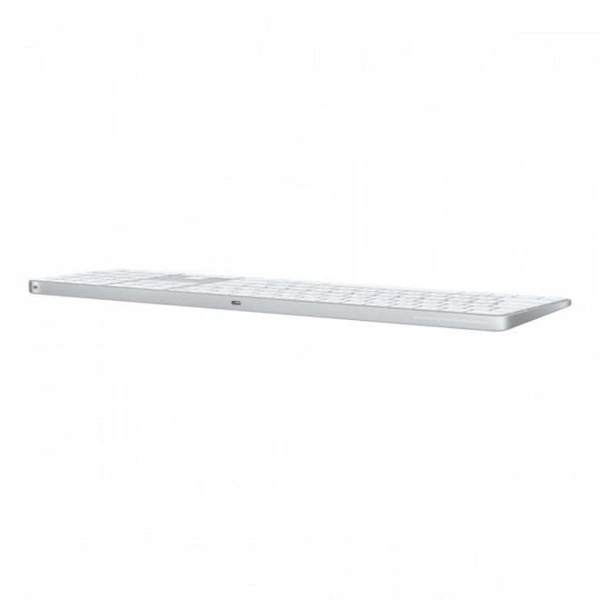 Magic Keyboard s Touch ID a numerickou klávesnicou pre Mac s Apple čipom - biele klávesy