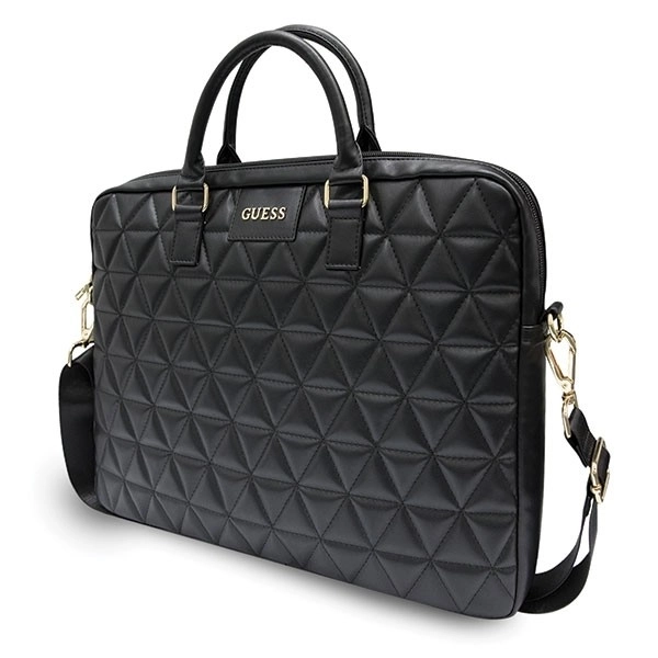 Taška na notebook Guess Quilted 16" čierna