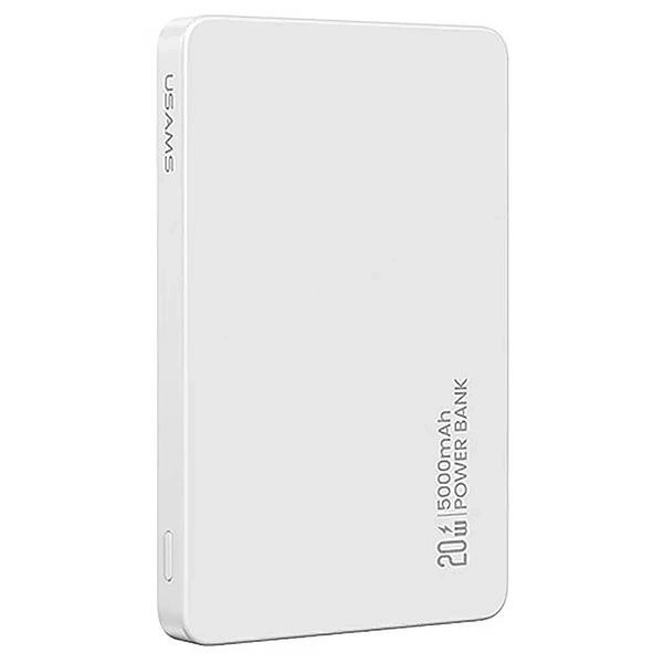 Indukčná powerbanka 5000mAh 20W MagSafe PD biela