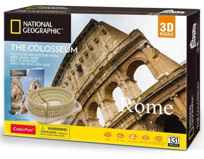 3D puzzle CubicFun Národné Geografické Koloseum 131 dielikov