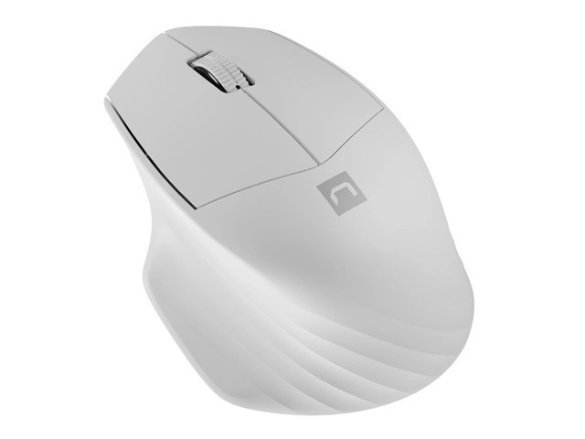Bezdrôtová myš Siskin 2 1600 DPI Bluetooth 5.0 + 2,4 GHz – Biela