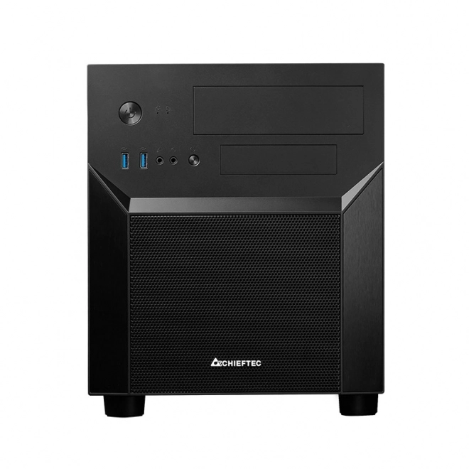 čierna počítačová skriňa mATX Cube Mesh Series