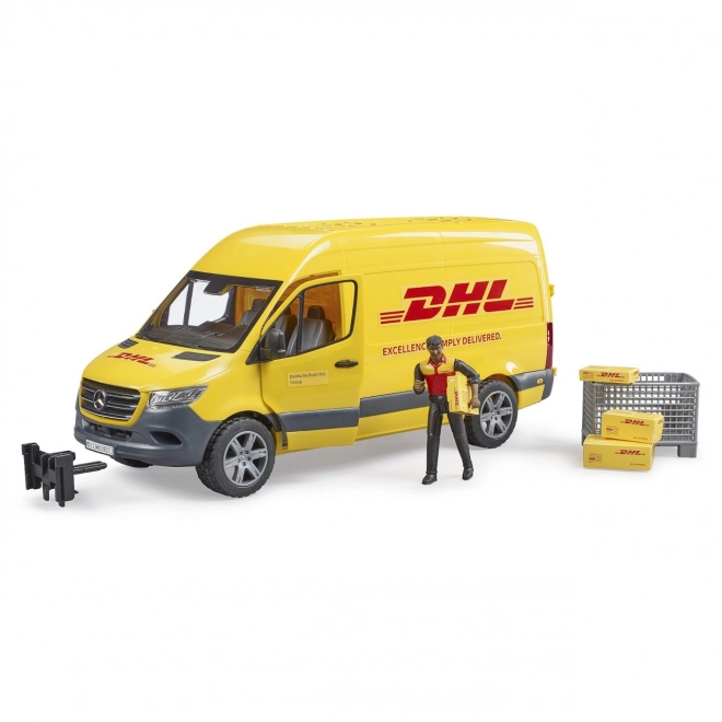 Bruder Mercedes-Benz Sprinter DHL s vodičom